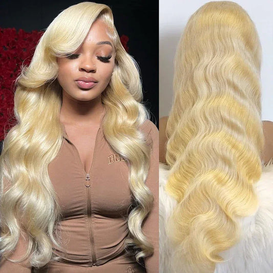 Blonde Body Wave - HD Lace Frontal Human Hair Wig