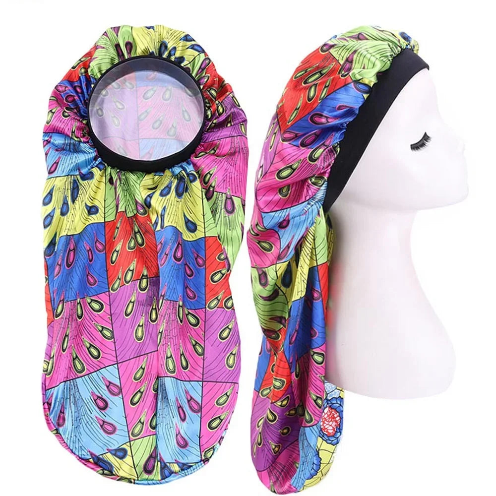 Unisex Elastic Bonnet  for Long Hair