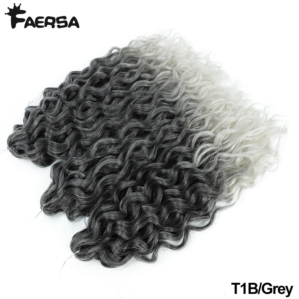 Deep Wavy Twist Synthetic Crochet Hair