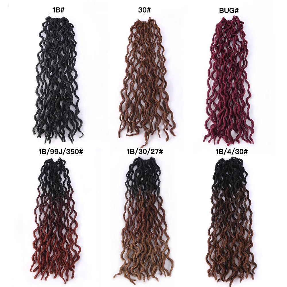 Goddess Faux Locs Synthetic Crochet Hair