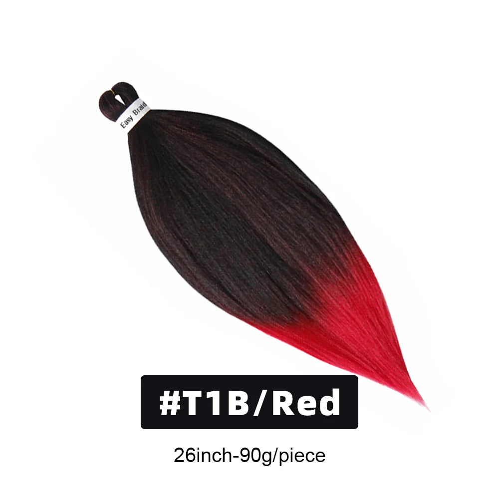 Pre Stretched Synthetic Braiding Hair