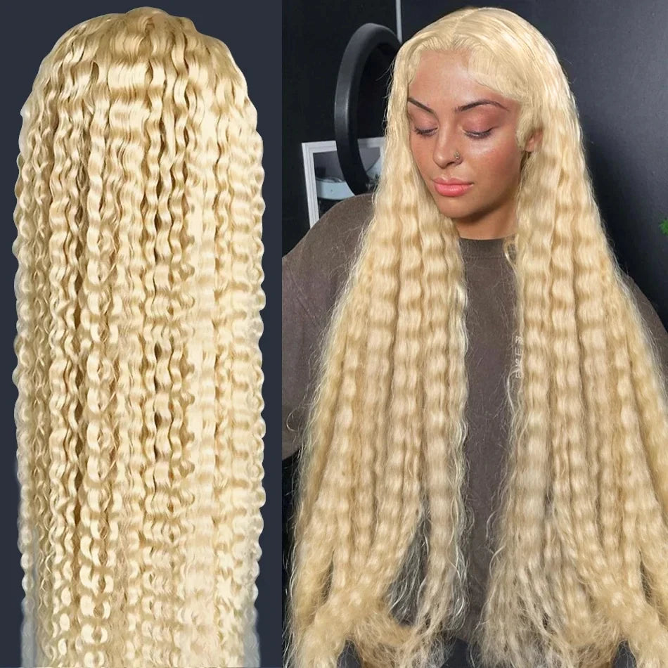 Blonde Deep Wave - HD Lace Frontal Human Hair Wig