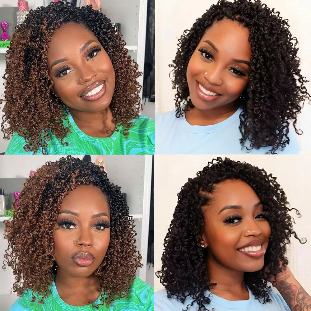 Yanky Twist Pre-Looped Synthetic Crochet Hair - Various Colors Available