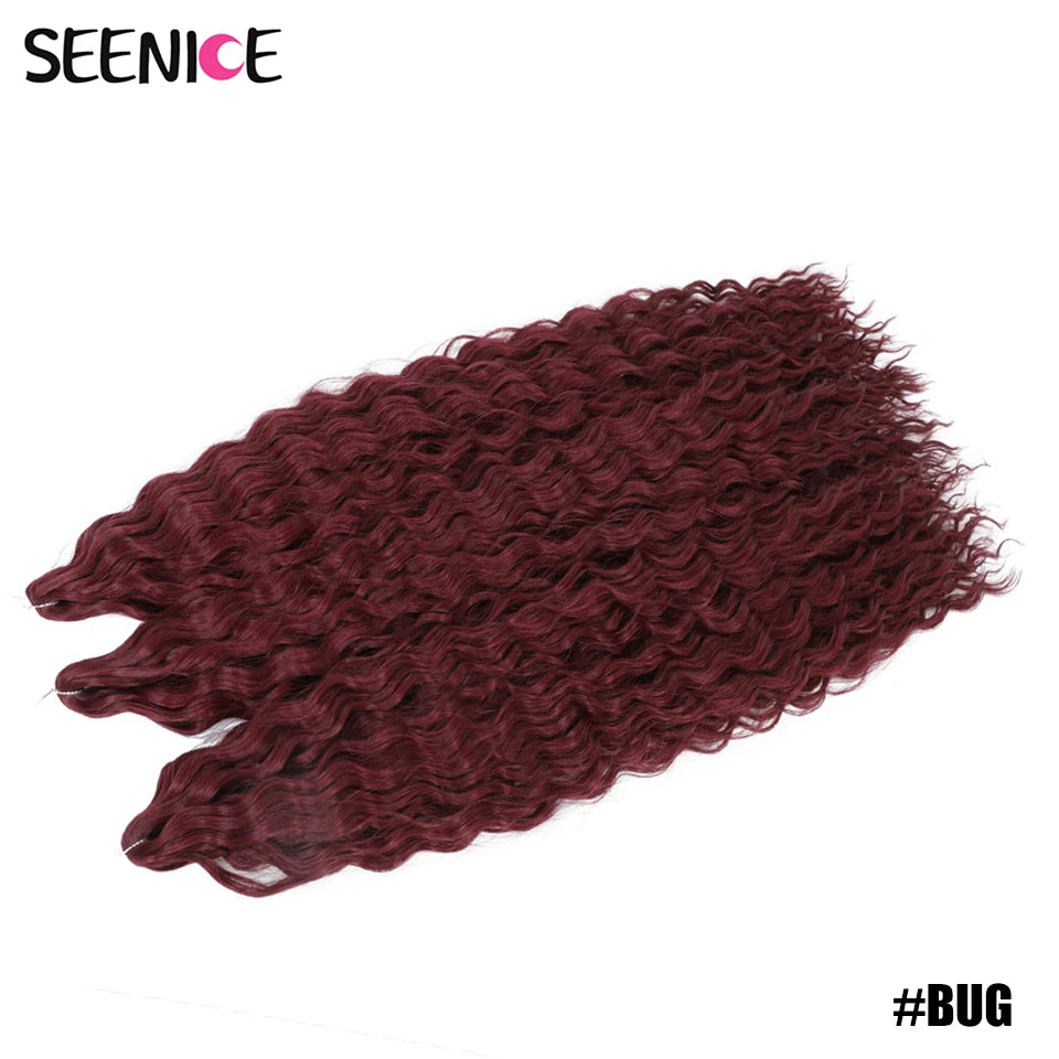 Synthetic Water Wave Twist Crochet Hair - Various Colors Available