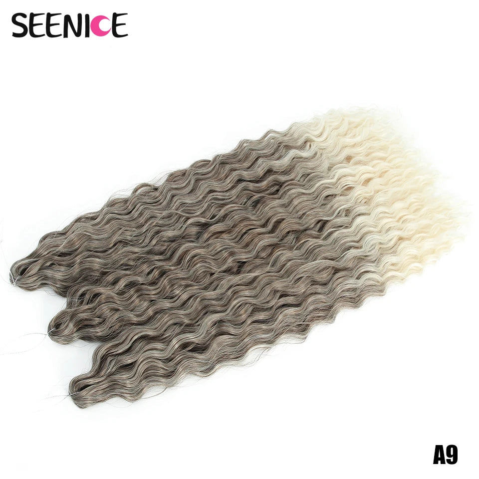 Synthetic Water Wave Twist Crochet Hair - Various Colors Available
