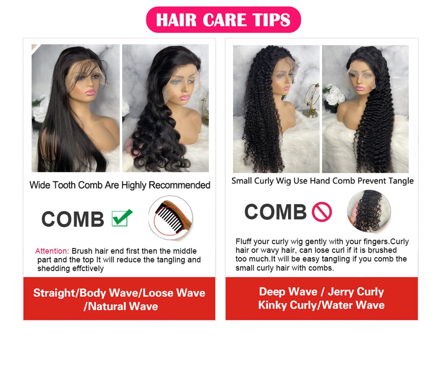 Loose Deep Wave - HD Lace Frontal Human Hair Wig