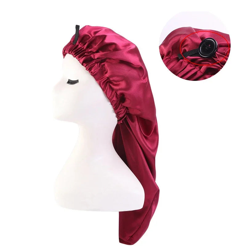 Unisex Elastic Bonnet  for Long Hair