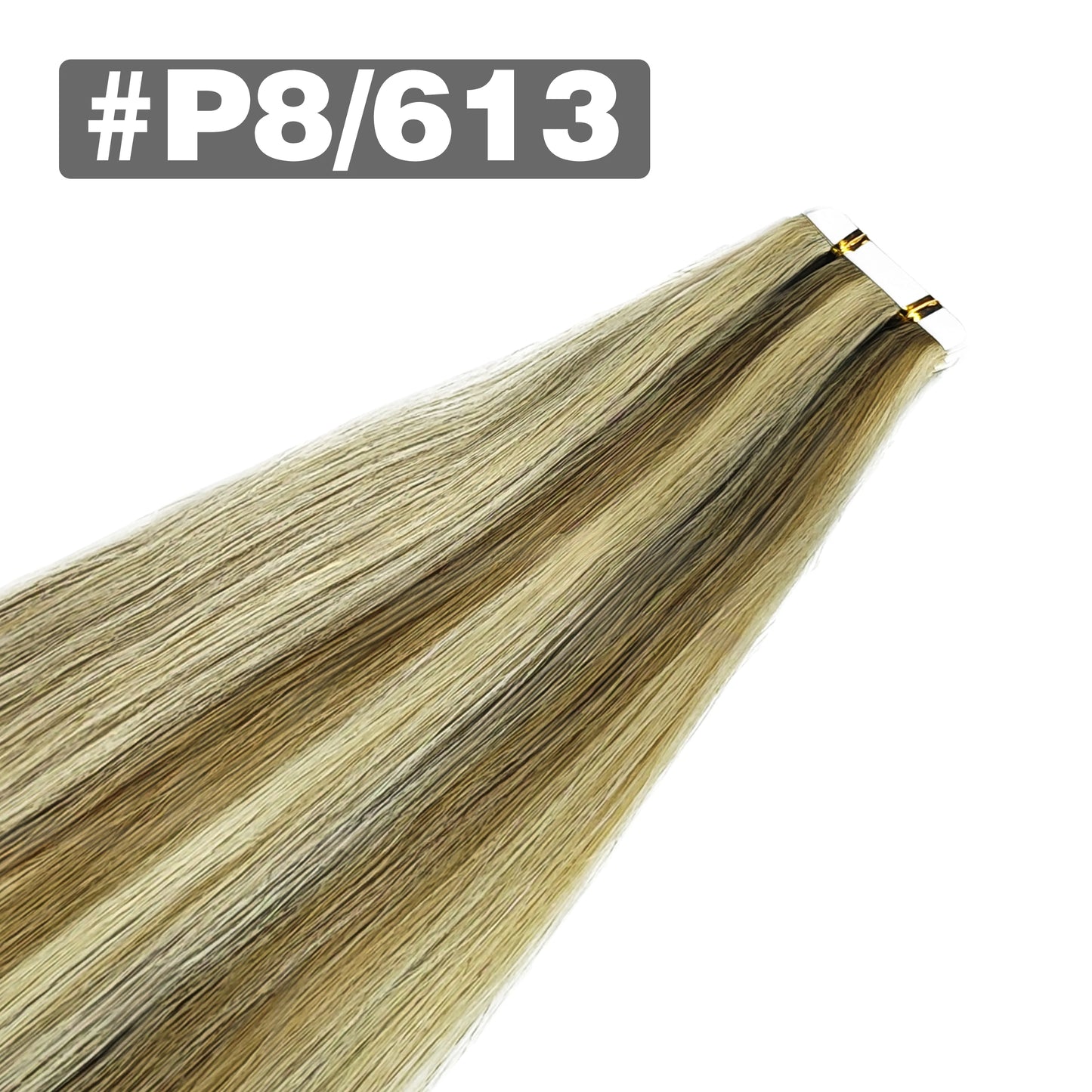 Straight - Tape in Human Hair Extensions 20 Pcs