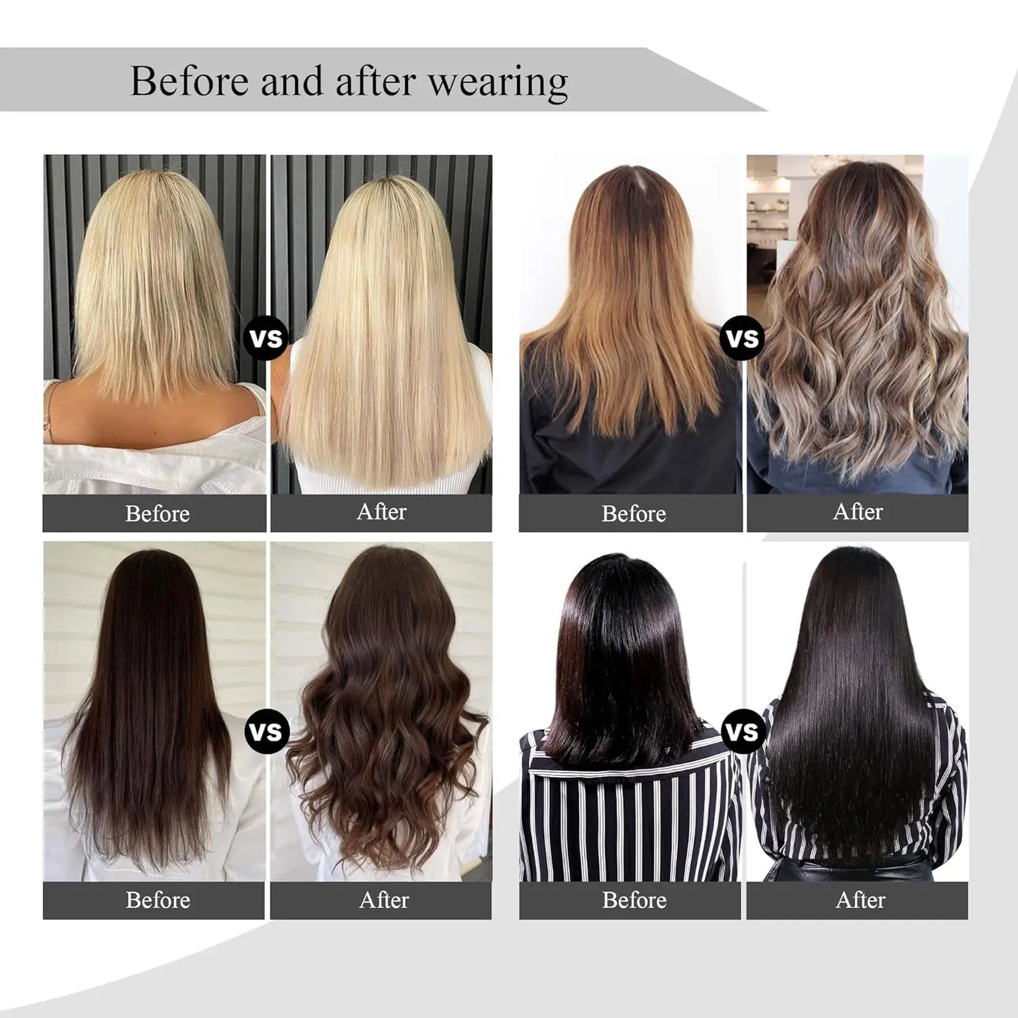 Straight - Tape in Human Hair Extensions 20 Pcs