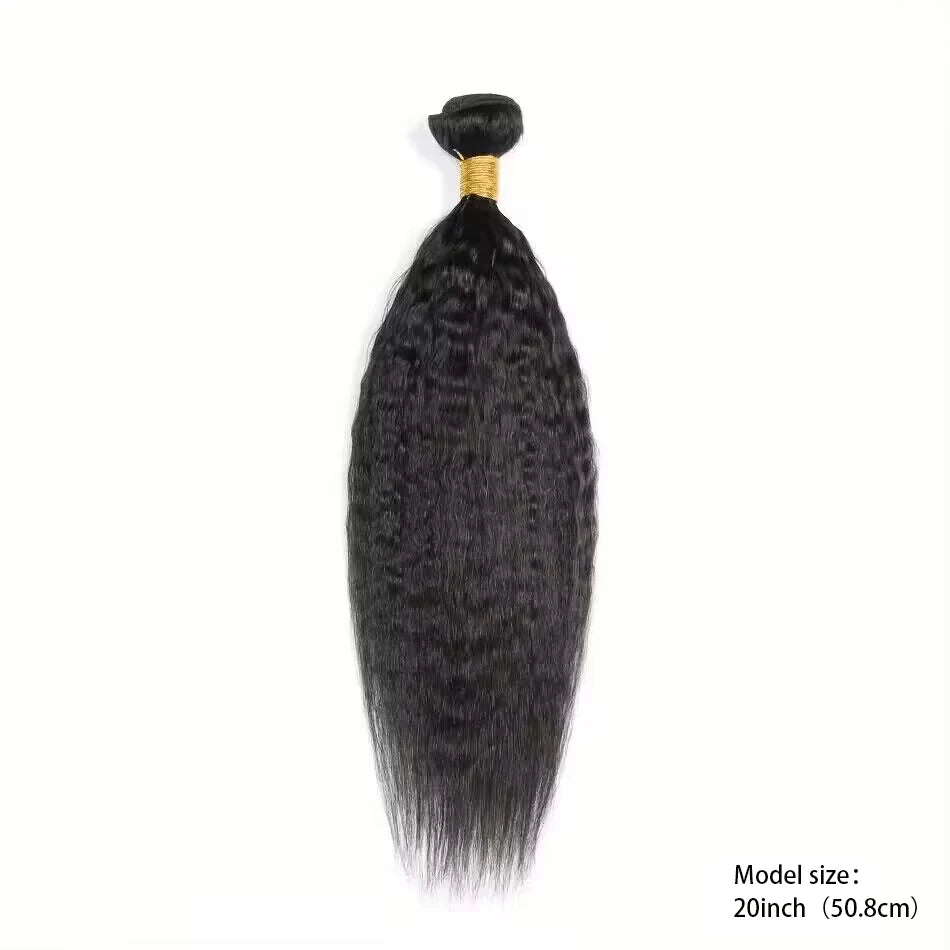 Peruvian Human Hair Kinky Straight Bundles