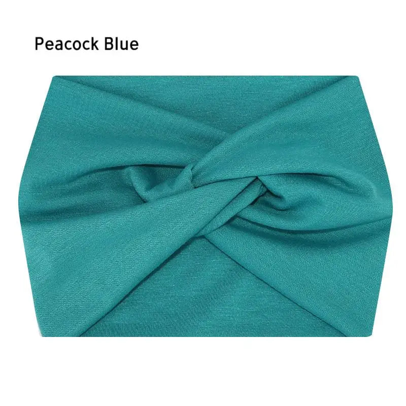 Wide Elastic Headbands