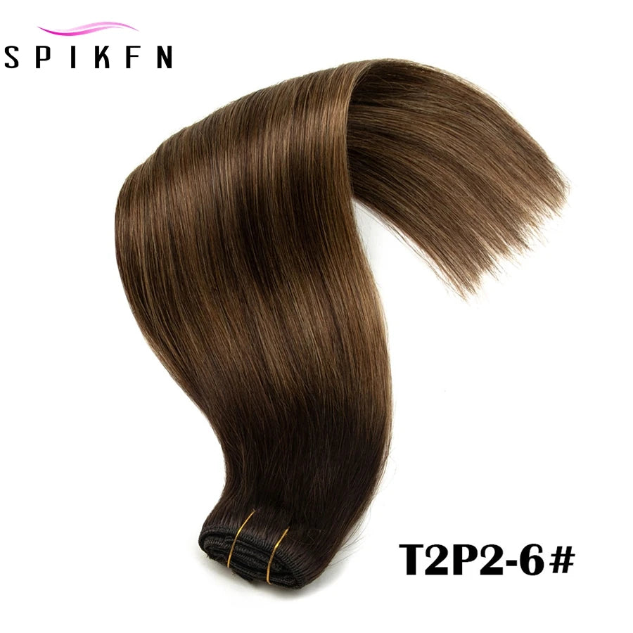 Straight 100% Human Hair Clip Ins - Various Options Available
