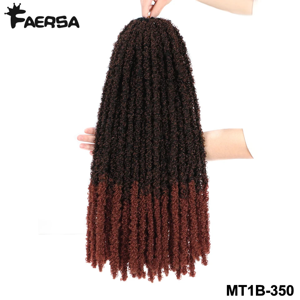 Butterfly Locs Crochet Synthetic Hair - Various Colors Available