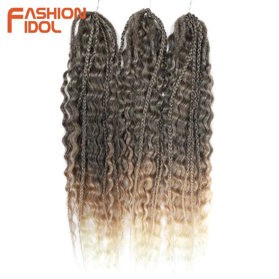 Water Wave Synthetic Crochet Hair - Various Colors Available