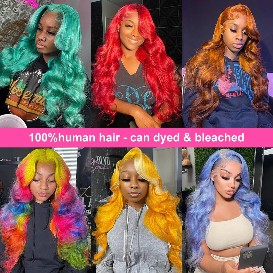 Blonde Body Wave - HD Lace Frontal Human Hair Wig