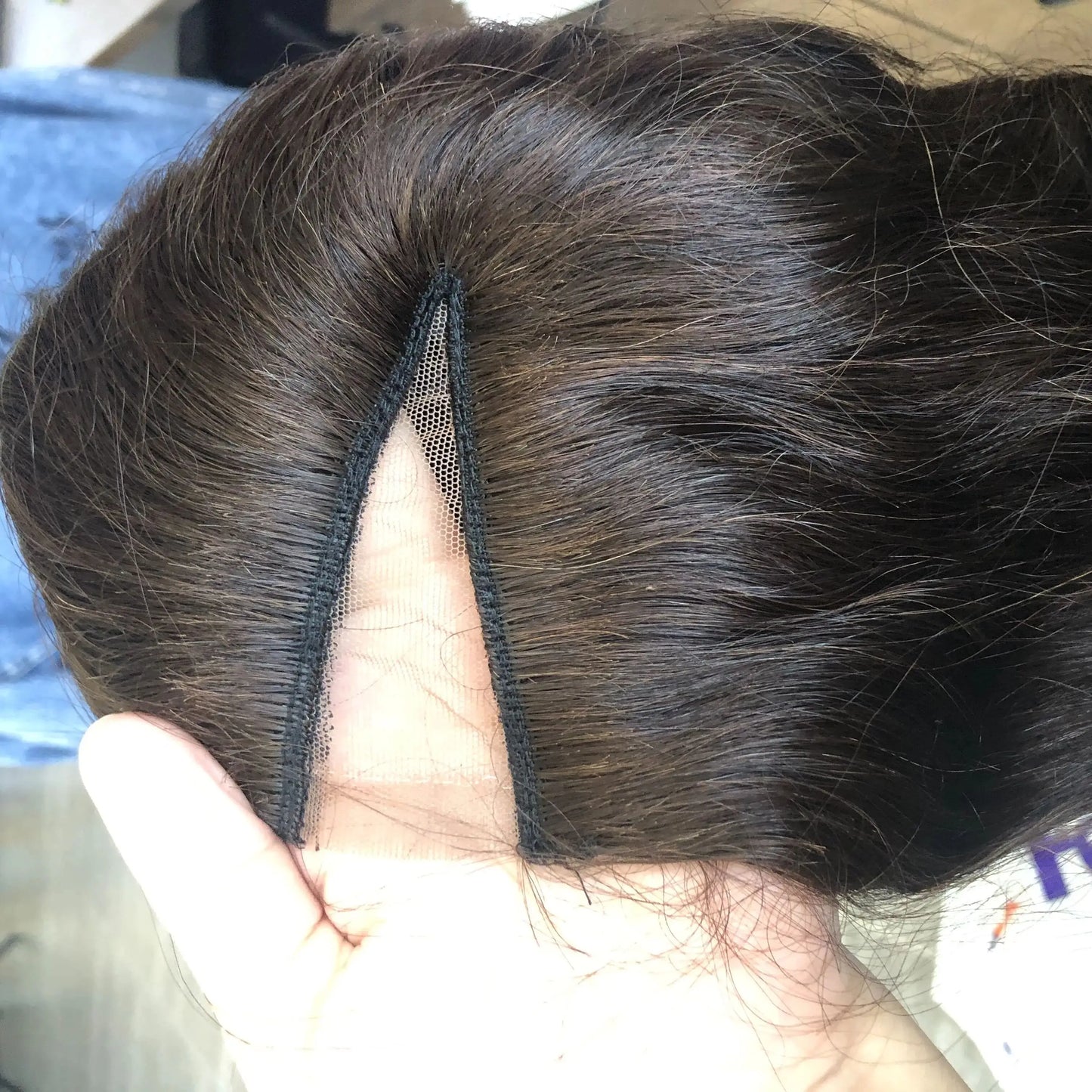Straight U & V Part Human Hair Wigs