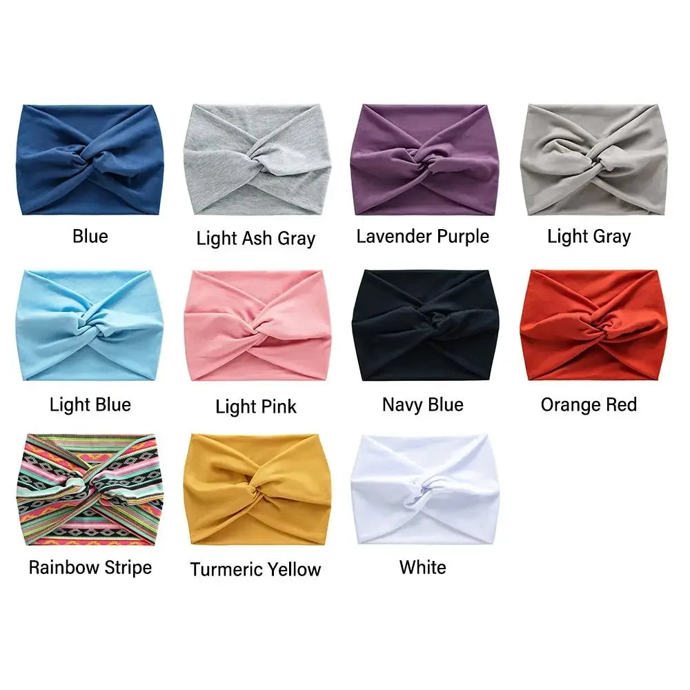 Women's Wide Twisted Headbands