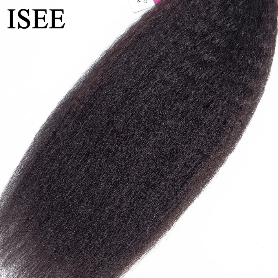 Kinky Straight Bundles 100% Human Hair