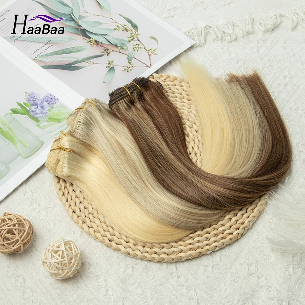 Human Hair Clip-In Extensions 7pcs/pack