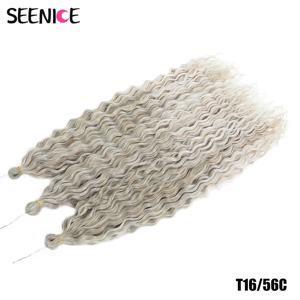 Synthetic Water Wave Twist Crochet Hair - Various Colors Available