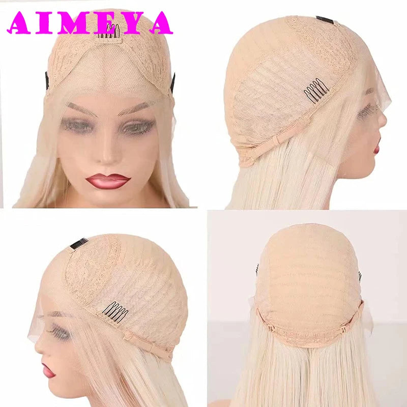 Water Wave Short Synthetic Lace Front Wigs - Various Colors Available