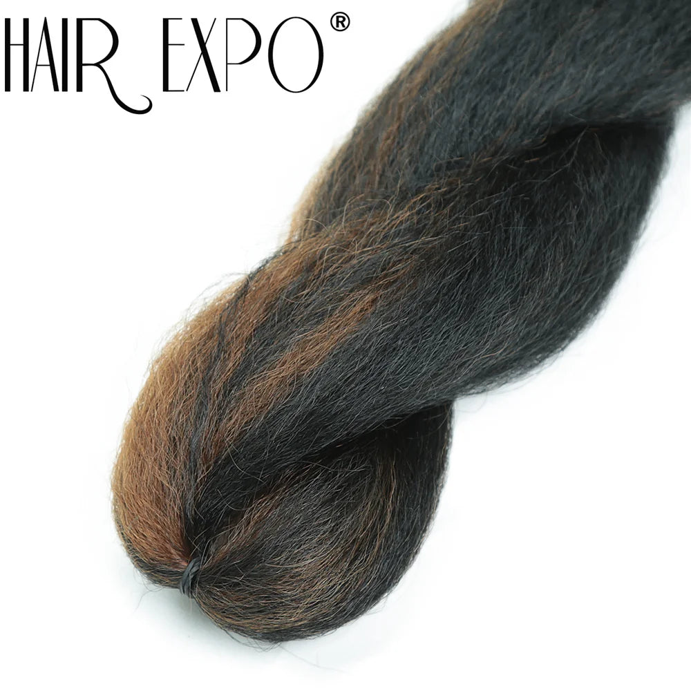 26Inch Yaki Straight Braiding Synthetic Hair - Various Colors Available
