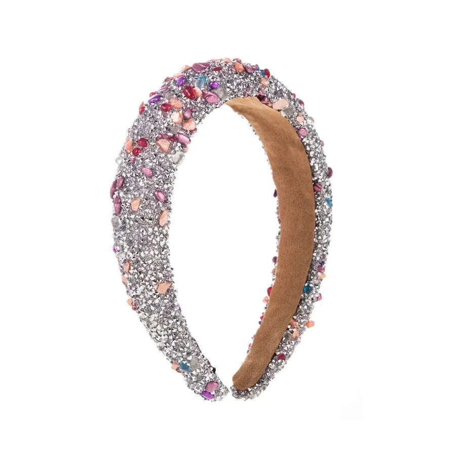 Colorful Crystal Candy Hair Band