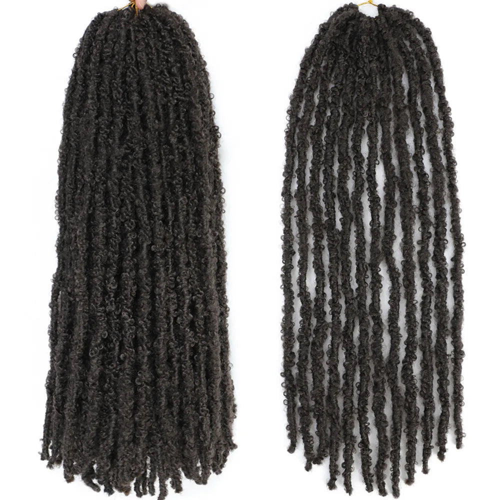 Butterfly Locs Synthetic Crochet Hair - Various Colors Available