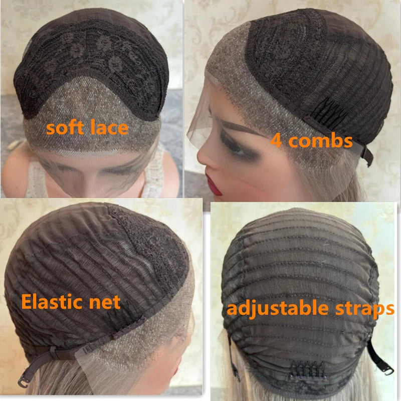 Synthetic Loose Body Wave Lace Front Honey/Platinum/Ash Blonde Wig