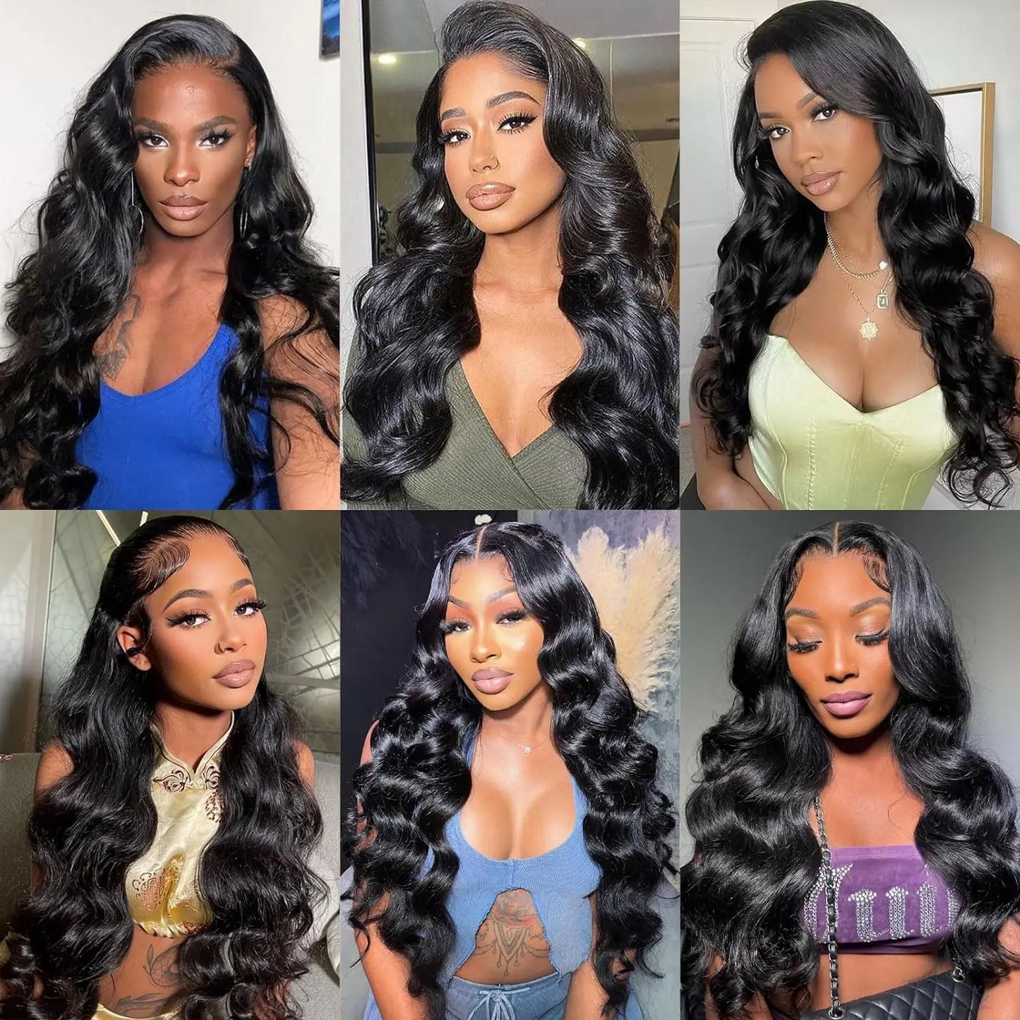 Body Wave - Glueless Human Hair Ready To Wear Lace Front Wig