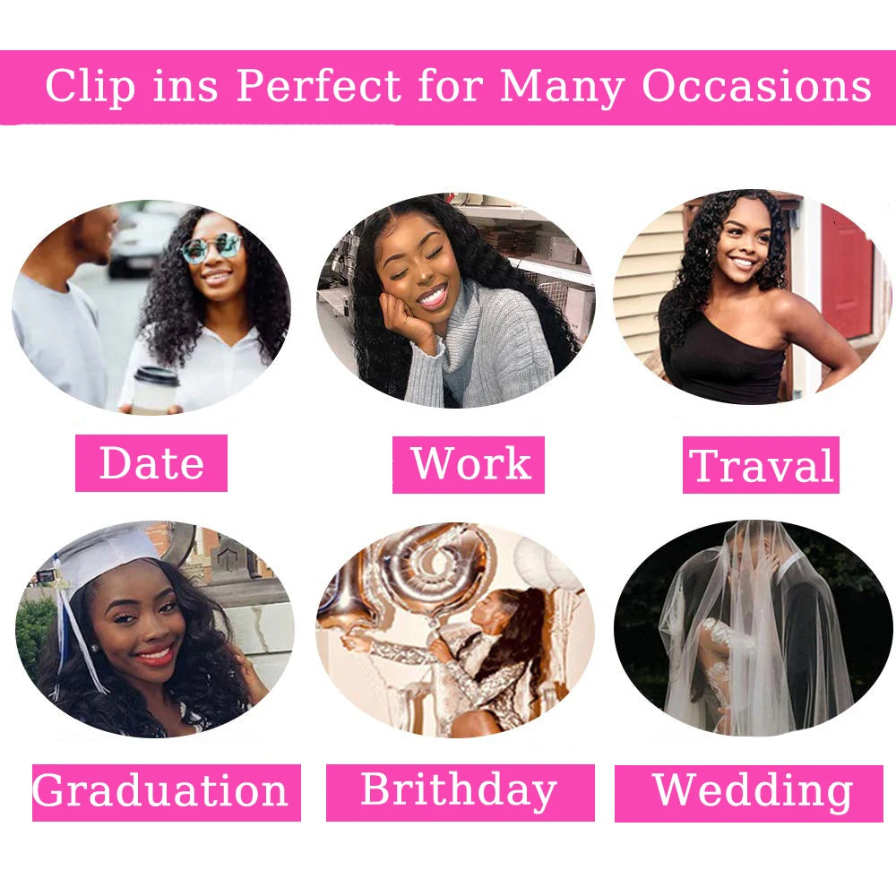 Straight U & V part Human Hair Wigs