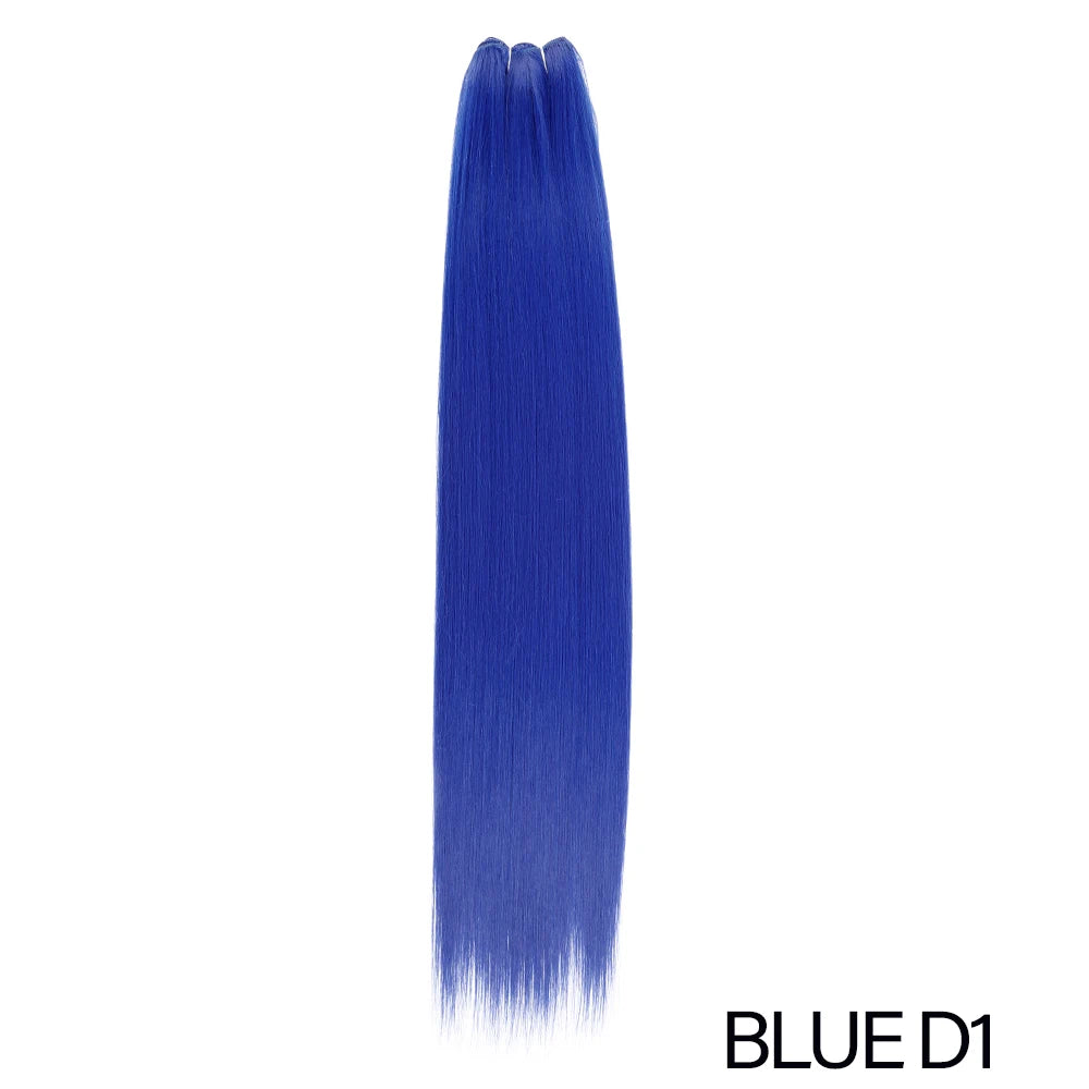 Yaki Straight Synthetic Hair Bundles - Various Colors Available