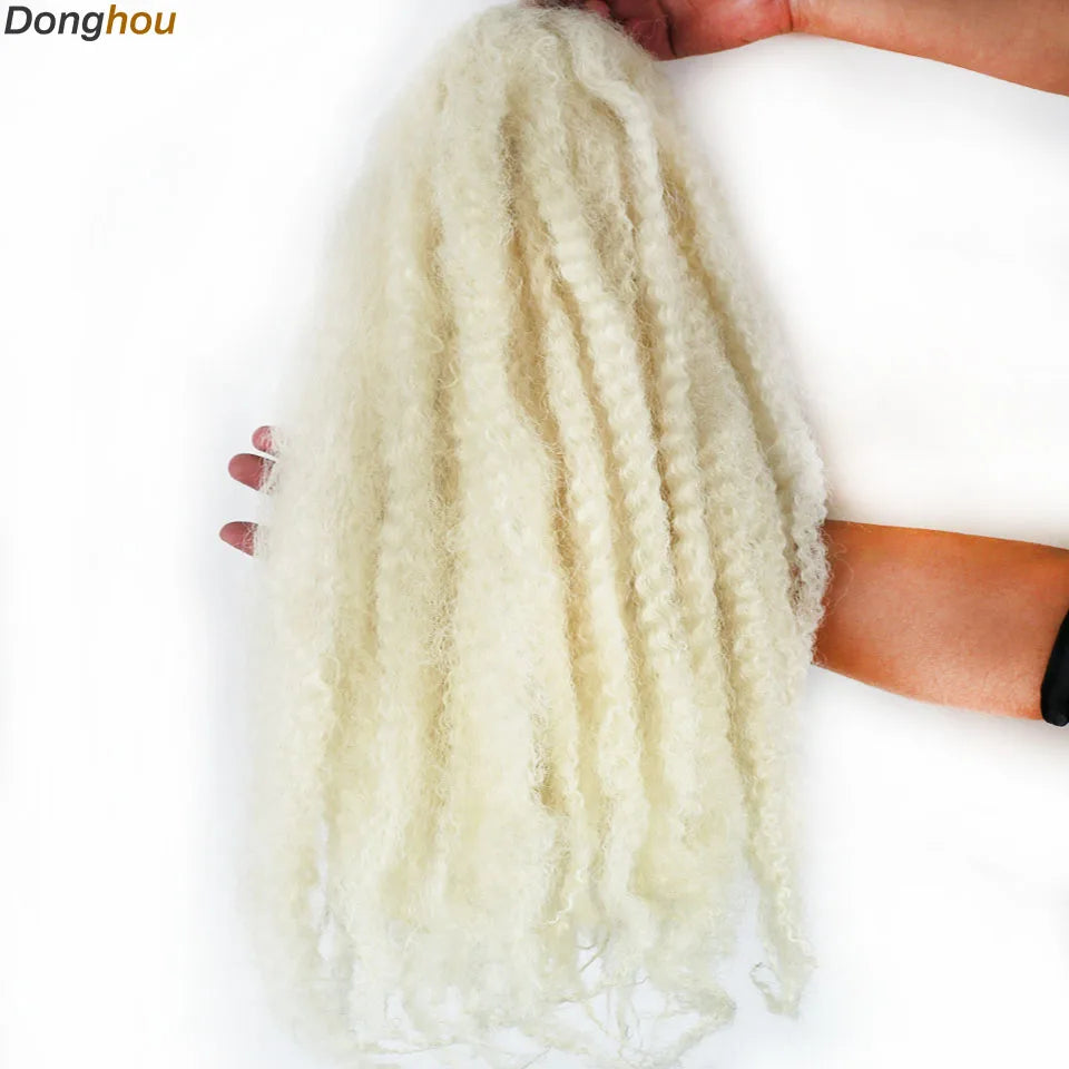 18 Inch Synthetic Marley Braiding Hair - Various Colors Available