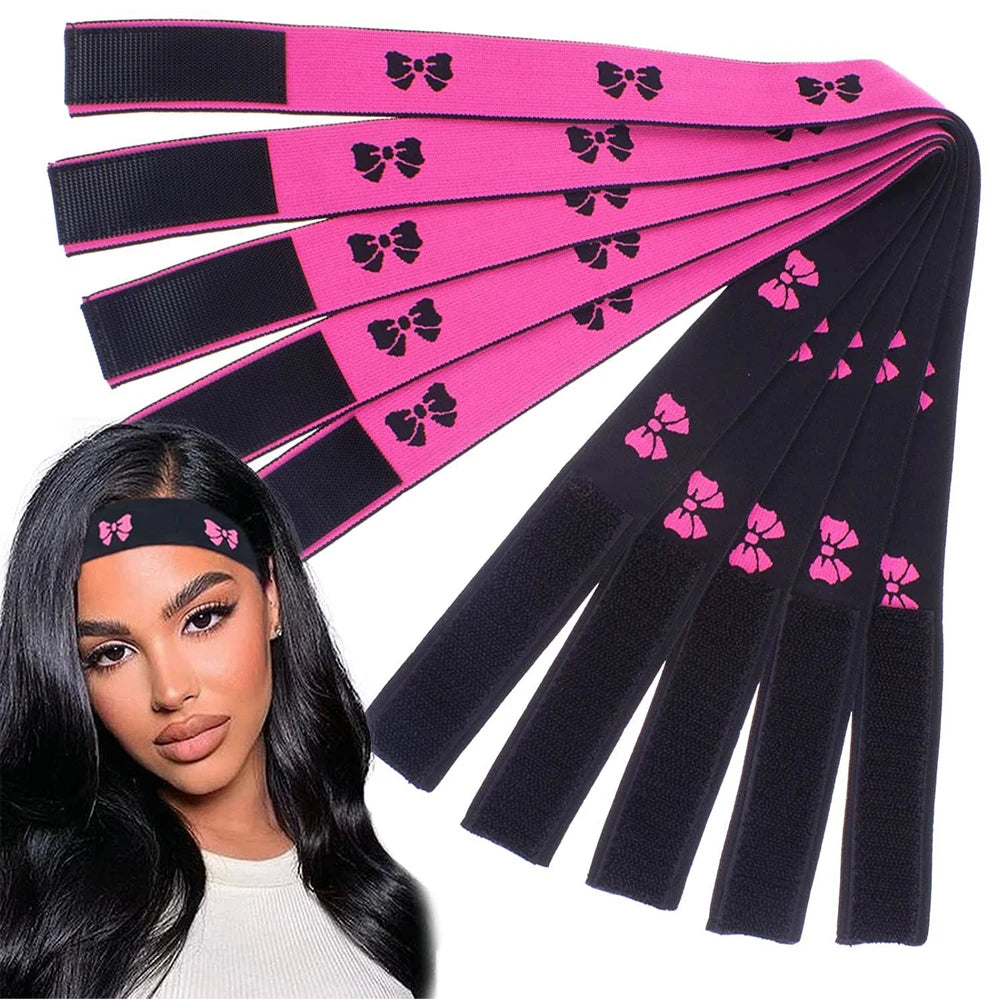 Elastic Adjustable Edge/Melting Headbands - Various Colors Available
