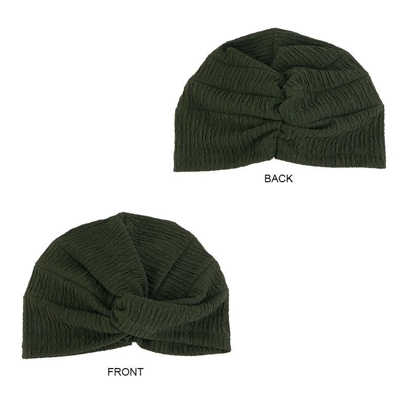 New Women's Turban Elatstic Wrap