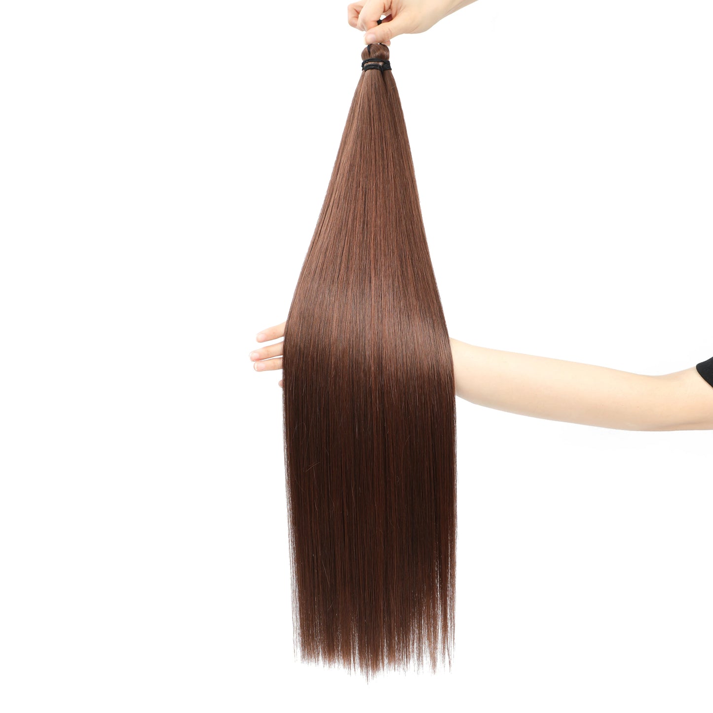 Straight Bundles Synthetic Crochet Hair Synthetic