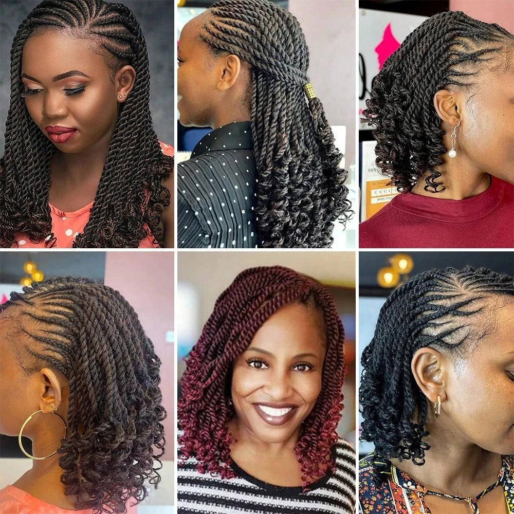 Senegalese Twist Synthetic Pre-Looped Crochet Hair