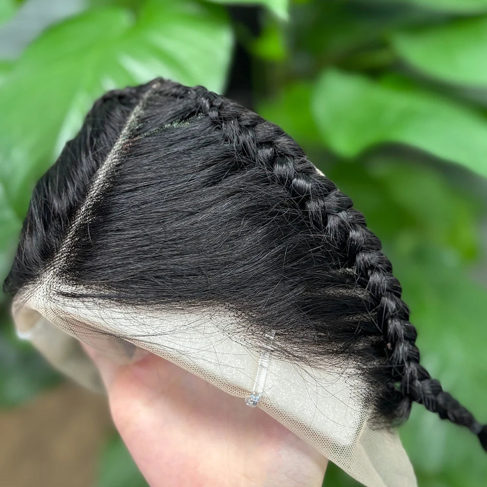 V Beauty New Brazilian Remy 13X4 Transparent Lace Frontal Only