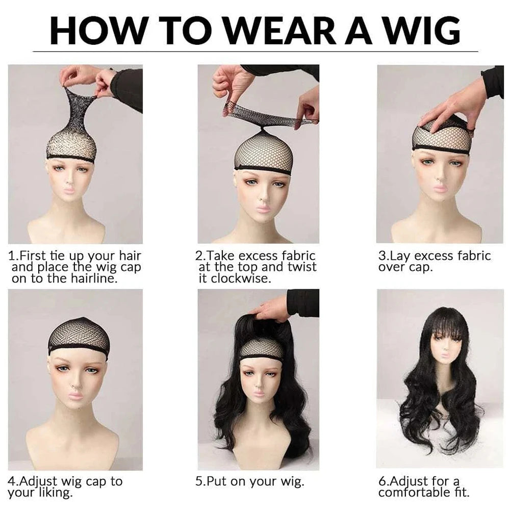 Synthetic 16 Inch Afro Kinky Curly Wigs With Bangs - Various Colors Available