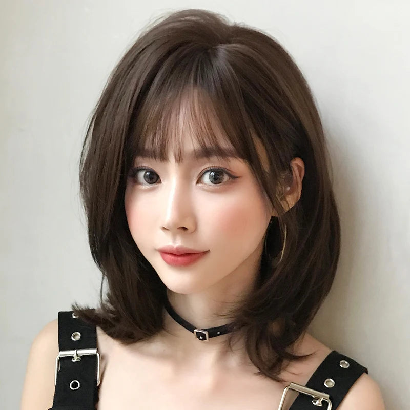 Short Bob Synthetic Wig - Various Colors Available