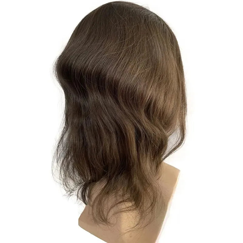 12inch Long Human Hair, Thin Skin Base PU Toupee/Replacement Units - Various Options Available