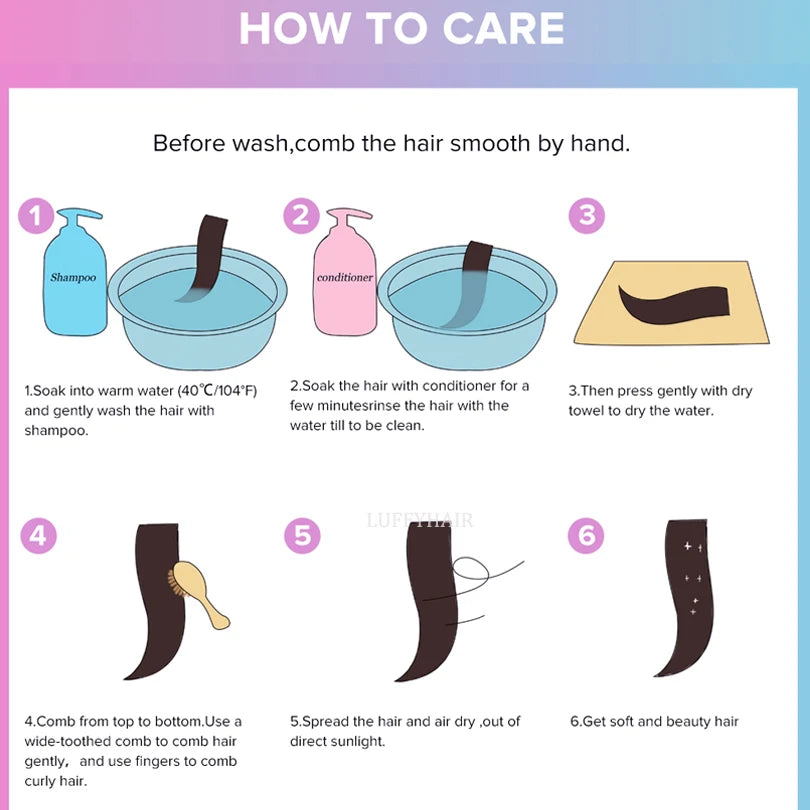 Crochet Boho Curly Human Hair Braids - Pre Looped