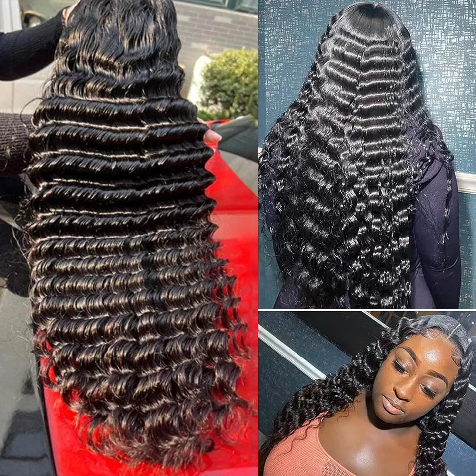 Loose Deep Wave V Part Human Hair Wig