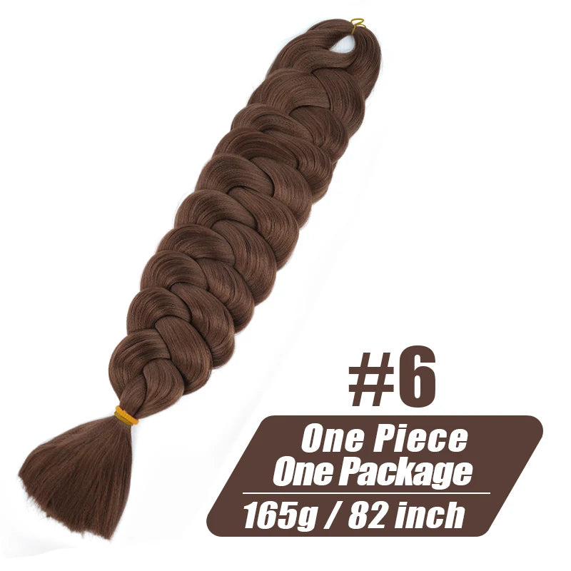Xpression Pre Stretched Synthetic Braiding Hair - Various Colors Available