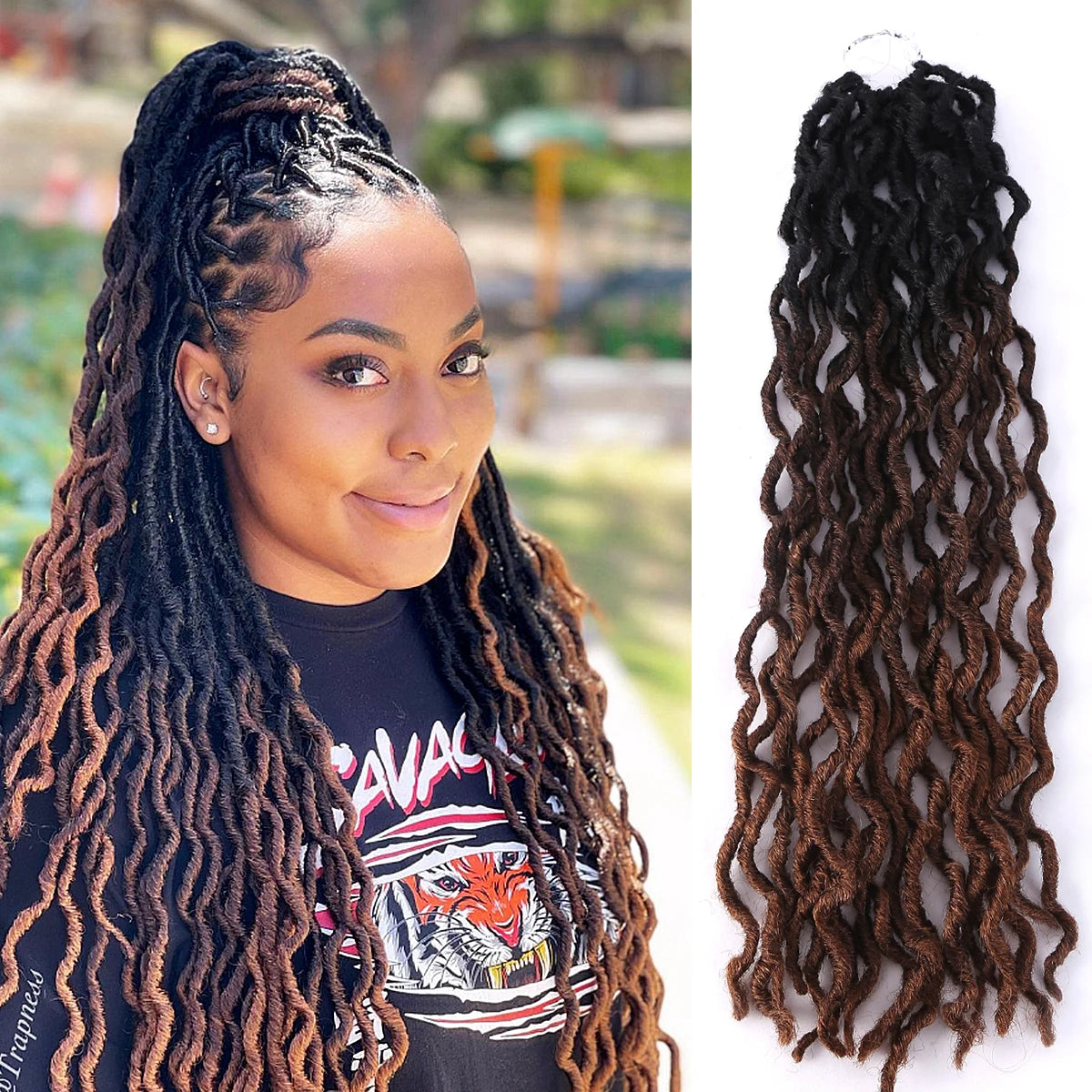 Goddess Faux Locs Synthetic Crochet Hair