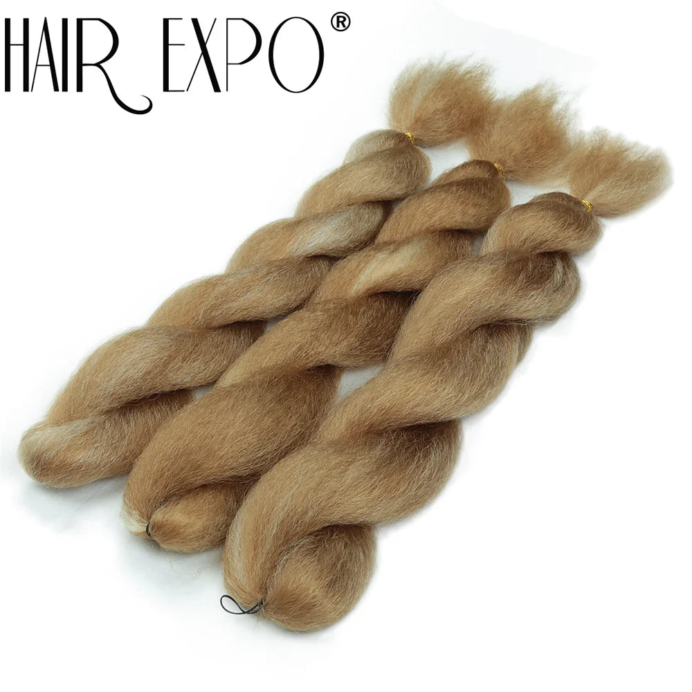 26Inch Yaki Straight Braiding Synthetic Hair - Various Colors Available