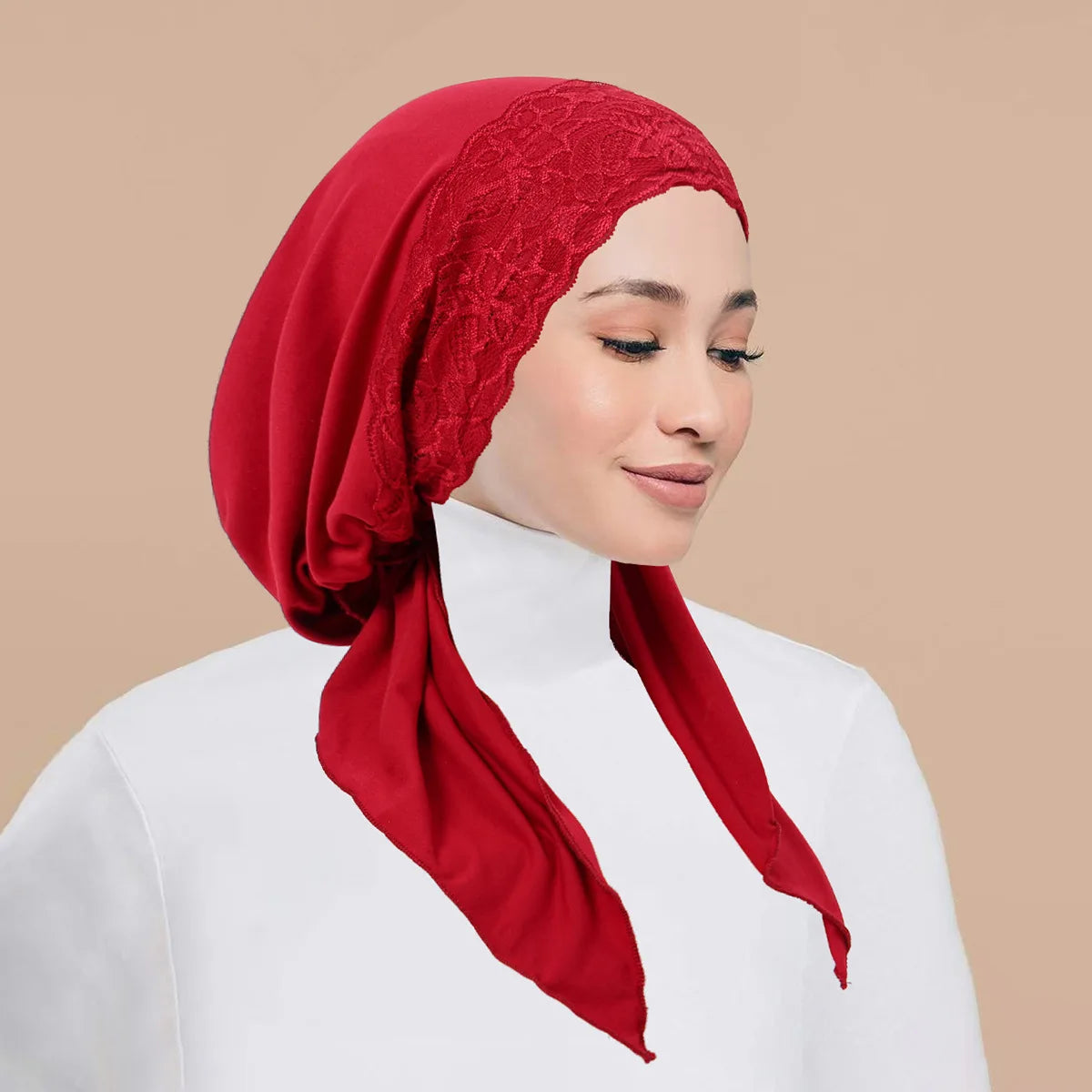 Women's Pleated Turbans in Various Colors