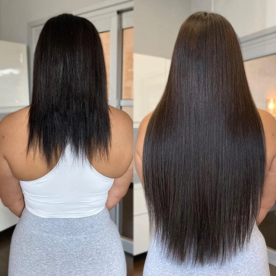 Straight Remy Human Hair Skin Weft Adhesive Tape-Ins