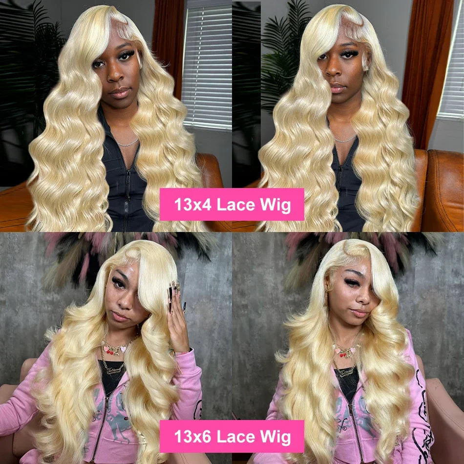 Blonde Body Wave - HD Lace Frontal Human Hair Wig