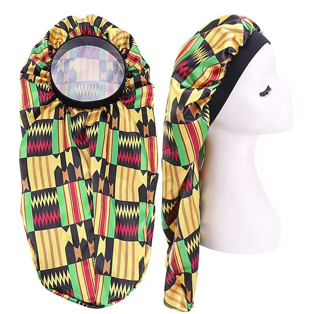 Unisex Elastic Bonnet  for Long Hair